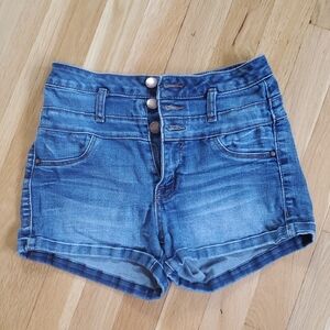 Denim Blue Jean Shorts Size 0